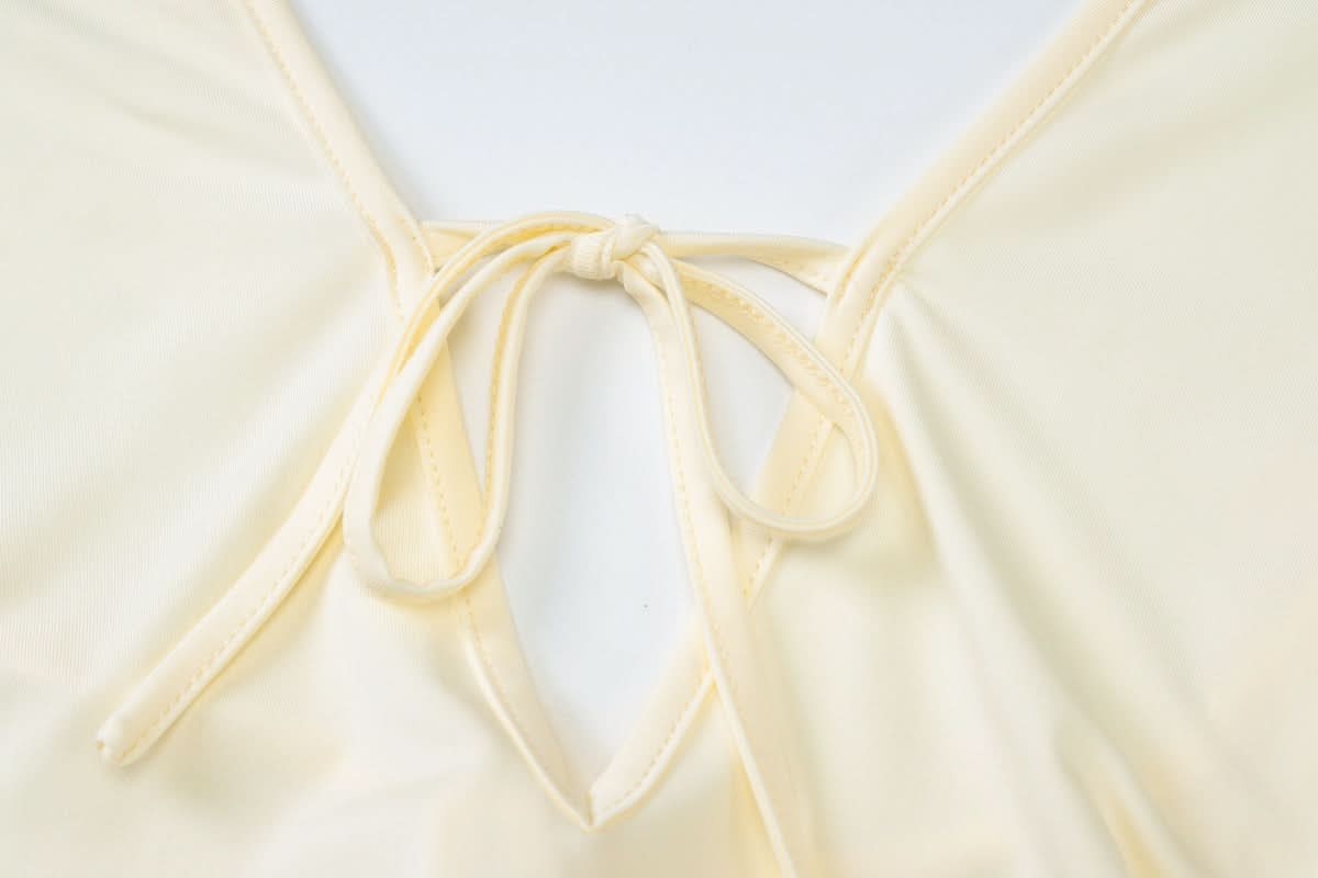 Women's Cocktail Plunge Halter High Slit Maxi Dress - product image 28